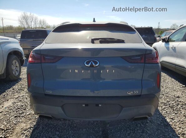 3PCAJ5K37NF110591 2022 INFINITI QX55 Blue Հետևի տեսք