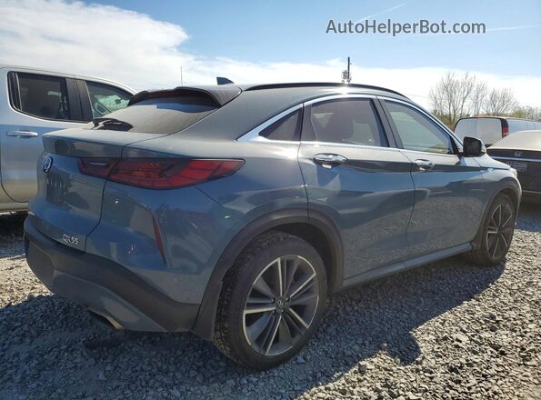 3PCAJ5K37NF110591 2022 INFINITI QX55 Blue Հետևի աջ
