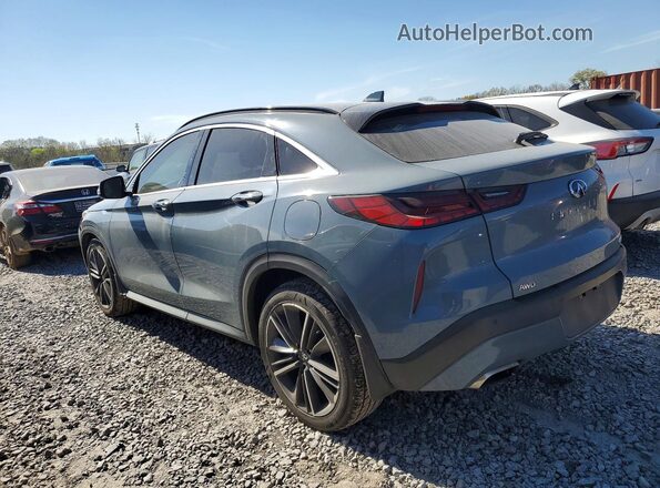 3PCAJ5K37NF110591 2022 INFINITI QX55 Blue Հետևի ձախ