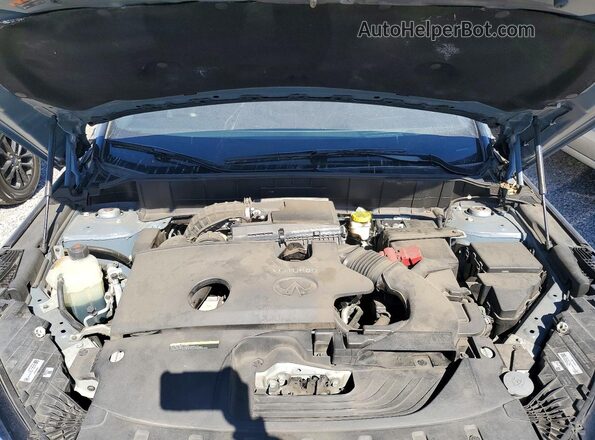 3PCAJ5K37NF110591 2022 INFINITI QX55 Blue Շարժիչի բաժամունքի տեսք