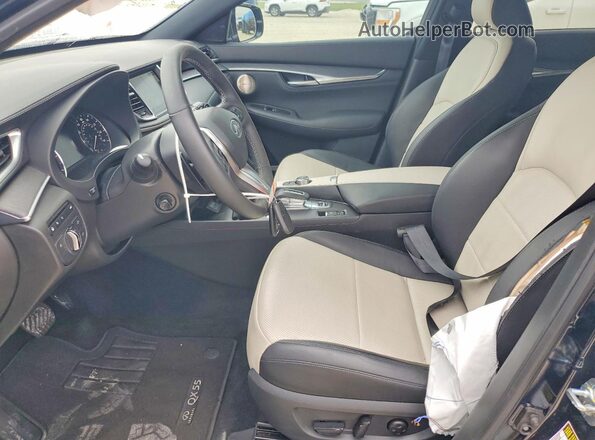 3PCAJ5LR0RF107217 2024 INFINITI QX55 Синий Вид салона спереди
