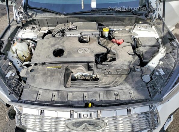 3PCAJ5LR4PF121313 2023 INFINITI QX55 White Вид задньої частини салону