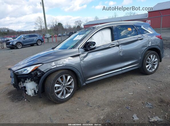 3PCAJ5M16KF131262 2019 INFINITI QX50 Silver Przód lewy