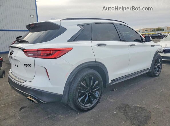 3PCAJ5M17KF138463 2019 INFINITI QX50 White 