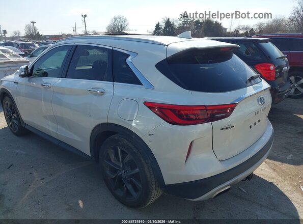 3PCAJ5M1XKF103304 2019 INFINITI QX50 White უკანა მარცხენა