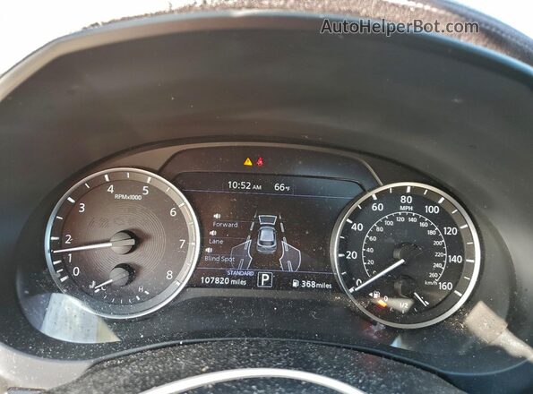 3PCAJ5M30KF104849 2019 INFINITI QX50 White ხელსაწყოთა პანელის ხედი