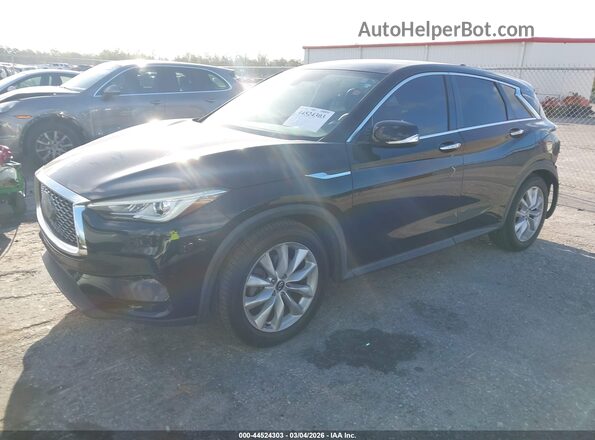 3PCAJ5M30KF115253 2019 INFINITI QX50 Black Առջևի ձախ երեք քառորդ տեսարան