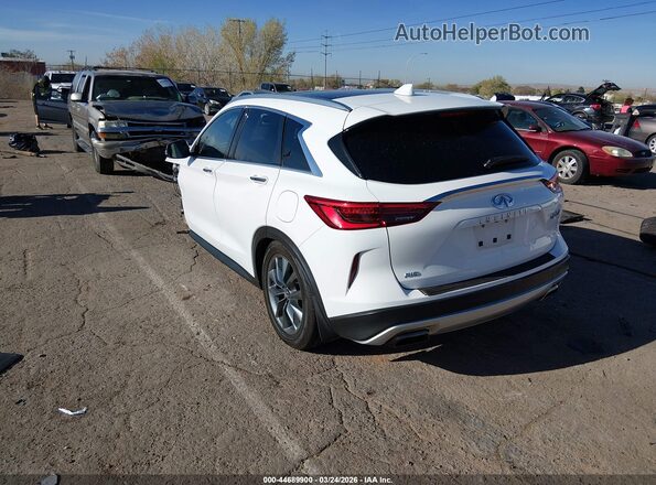 3PCAJ5M32KF132328 2019 INFINITI QX50 White Tył lewy