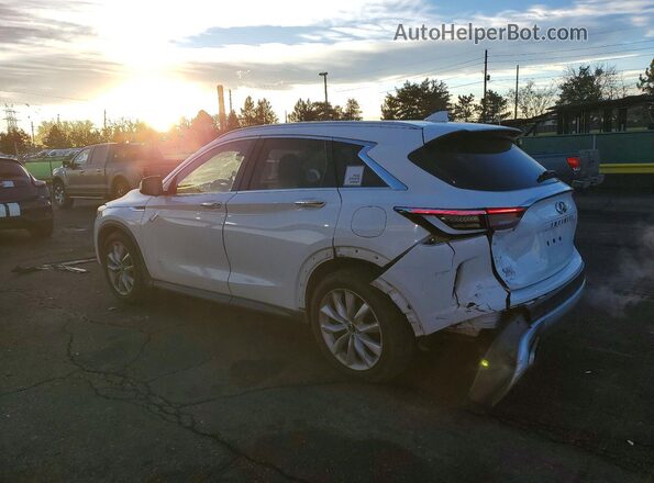 3PCAJ5M34KF124814 2019 INFINITI QX50 White Հետևի ձախ