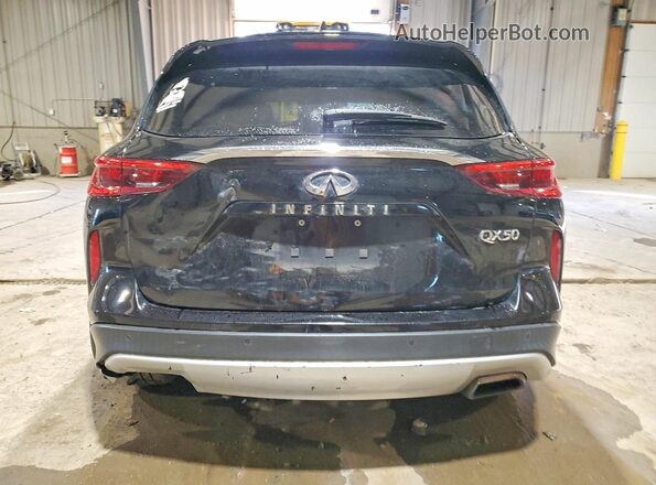 3PCAJ5M35KF107942 2019 INFINITI QX50 Black Vista trasera
