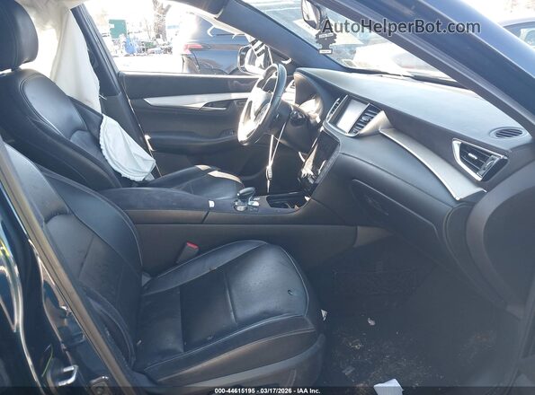 3PCAJ5M3XKF127362 2019 INFINITI QX50 Синий Вид салона спереди