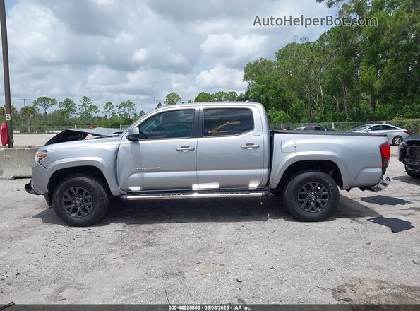 3TMAZ5CN7LM133077 2020 TOYOTA TACOMA Silver Սալոնի 360 աստիճան տեսք