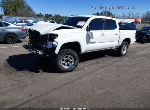 3TMAZ5CN7MM150575 2021 TOYOTA TACOMA White Առջևի ձախ երեք քառորդ տեսարան