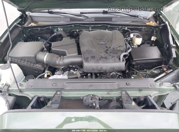 3TMAZ5CN8MM157258 2021 TOYOTA TACOMA Green Rear view