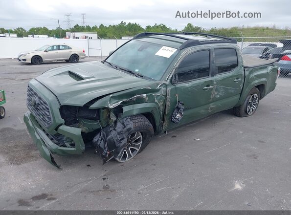 3TMAZ5CN8MM157258 2021 TOYOTA TACOMA Green Front left
