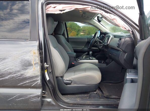 3TMBZ5DNXHM005975 2017 TOYOTA TACOMA Gray Вид салону спереду