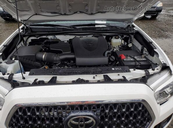 3TMCZ5AN1KM229801 2019 TOYOTA TACOMA White 