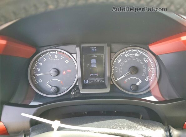 3TMCZ5AN2HM057965 2017 TOYOTA TACOMA Silver Vista del cuadro de instrumentos