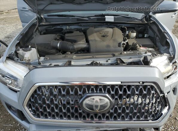 3TMCZ5AN2KM238474 2019 TOYOTA TACOMA Gray 