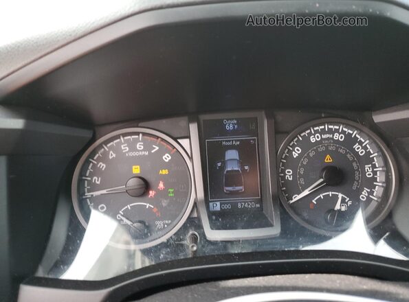 3TMCZ5AN2KM238474 2019 TOYOTA TACOMA Gray 
