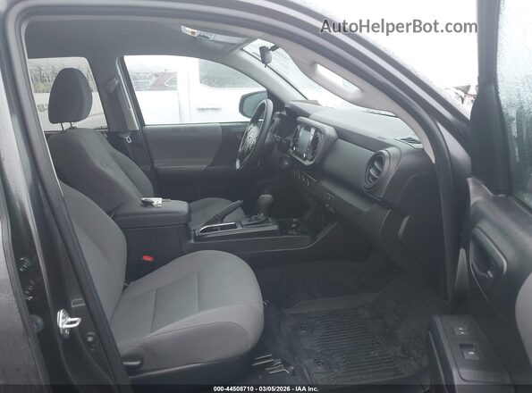 3TMCZ5AN2MM451542 2021 TOYOTA TACOMA Gray წინა სალონის ხედი