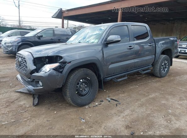 3TMCZ5AN2NM528525 2022 TOYOTA TACOMA 4WD Gray Przód lewy