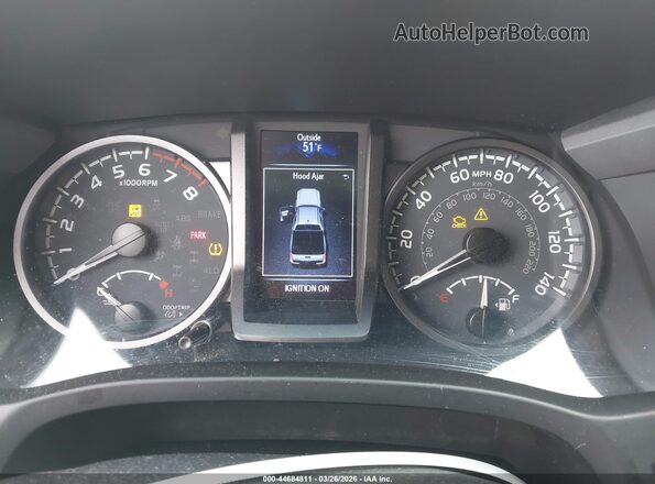 3TMCZ5AN2NM528525 2022 TOYOTA TACOMA 4WD Gray Widok tylnych siedzeń