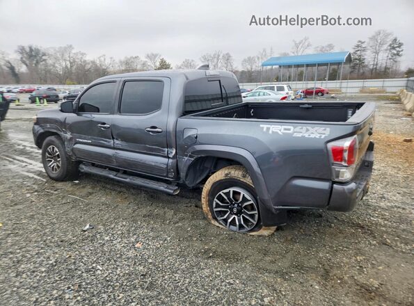 3TMCZ5AN3MM390251 2021 TOYOTA TACOMA Gray Հետևի ձախ
