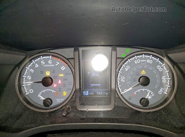 3TMCZ5AN3MM428125 2021 TOYOTA TACOMA Black Սարքավորումների վահանակի տեսք