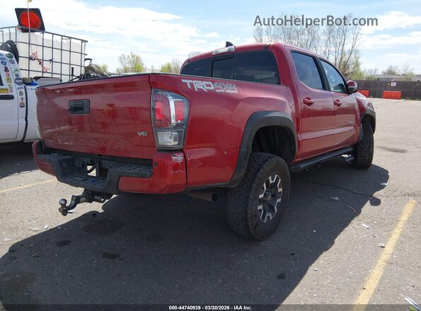 3TMCZ5AN3MM449105 2021 TOYOTA TACOMA Red 