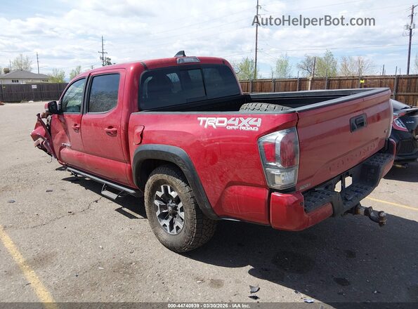 3TMCZ5AN3MM449105 2021 TOYOTA TACOMA Red 
