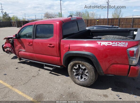3TMCZ5AN3MM449105 2021 TOYOTA TACOMA Red 