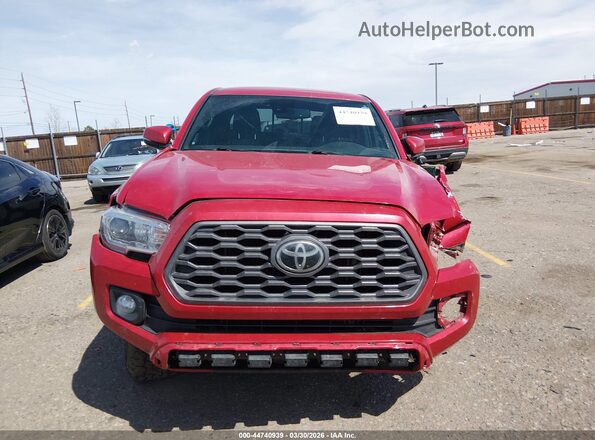 3TMCZ5AN3MM449105 2021 TOYOTA TACOMA Red 