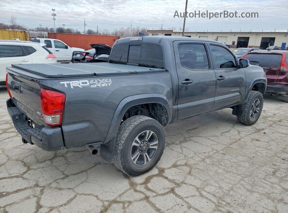 3TMCZ5AN4HM062861 2017 TOYOTA TACOMA Серый Задняя правая четверть
