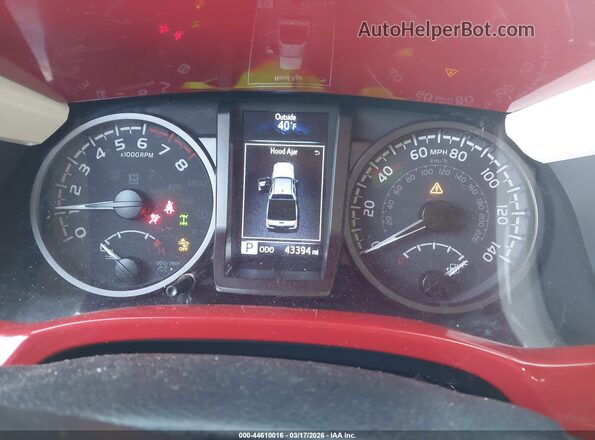 3TMCZ5AN4PM580063 2023 TOYOTA TACOMA White Вид задніх сидінь