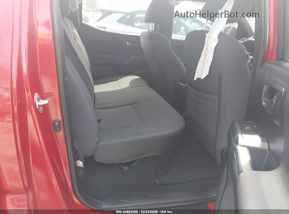 3TMCZ5AN5HM080950 2017 TOYOTA TACOMA Red VIN კოდის სტიკერის ხედი