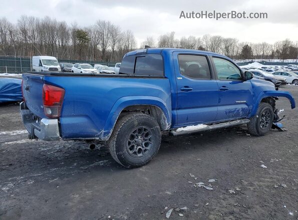 3TMCZ5AN7JM180215 2018 TOYOTA TACOMA Blue უკანა მარჯვენა