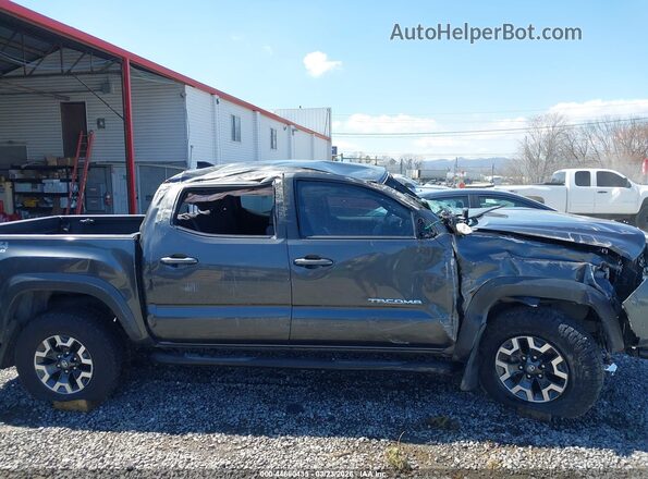 3TMCZ5AN9JM185920 2018 TOYOTA TACOMA Gray 