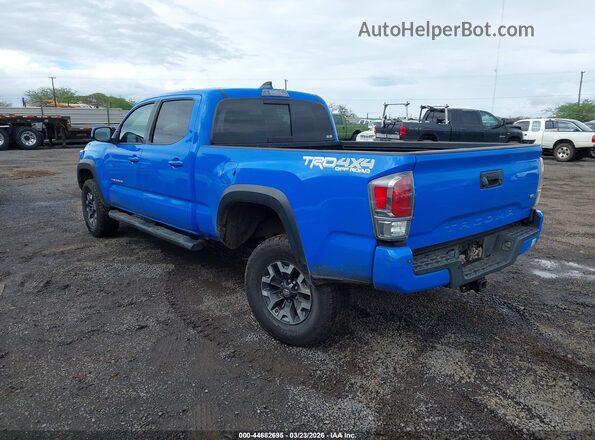 3TMDZ5BN2MM112637 2021 TOYOTA TACOMA Blue Rear left