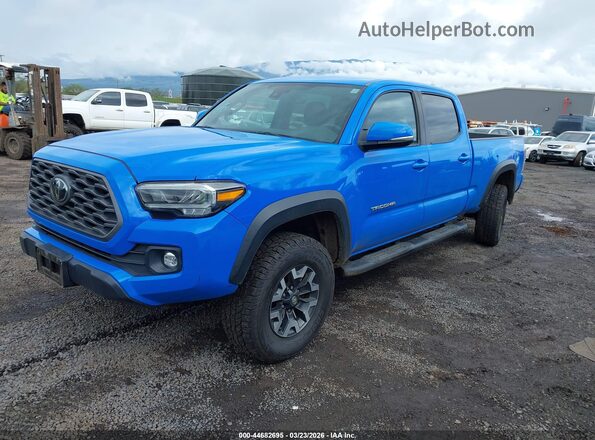 3TMDZ5BN2MM112637 2021 TOYOTA TACOMA Blue Front left