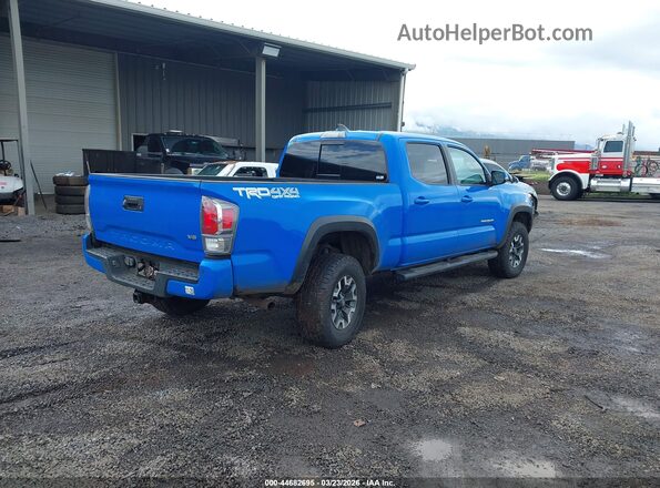 3TMDZ5BN2MM112637 2021 TOYOTA TACOMA Blue Rear right
