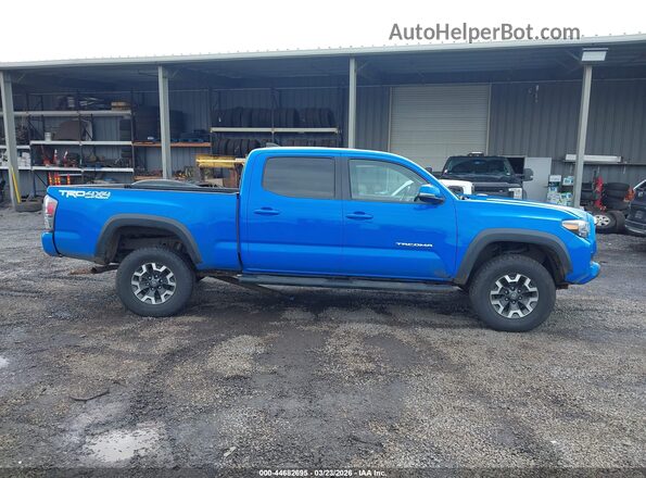3TMDZ5BN2MM112637 2021 TOYOTA TACOMA Blue Rear interior view