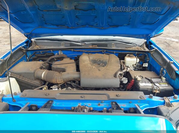 3TMDZ5BN2MM112637 2021 TOYOTA TACOMA Blue Rear view
