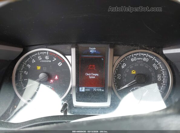 3TMDZ5BN2NM131898 2022 TOYOTA TACOMA Black Вид задніх сидінь