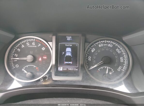 3TMDZ5BN3MM104532 2021 TOYOTA TACOMA Black უკანა სავარძლების ხედი