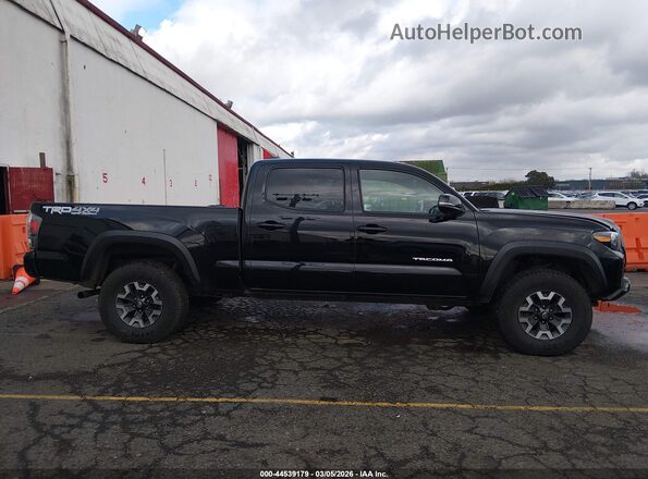 3TMDZ5BN3MM104532 2021 TOYOTA TACOMA Black უკანა სალონის ხედი