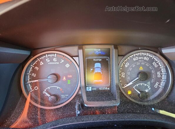 3TMDZ5BN9KM073185 2019 TOYOTA TACOMA Серебряный 