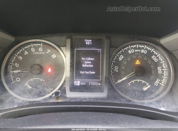 3TMDZ5BNXKM063863 2019 TOYOTA TACOMA Gray 