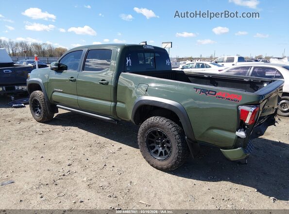 3TMDZ5BNXNM122138 2022 TOYOTA TACOMA Green Задня ліва чверть
