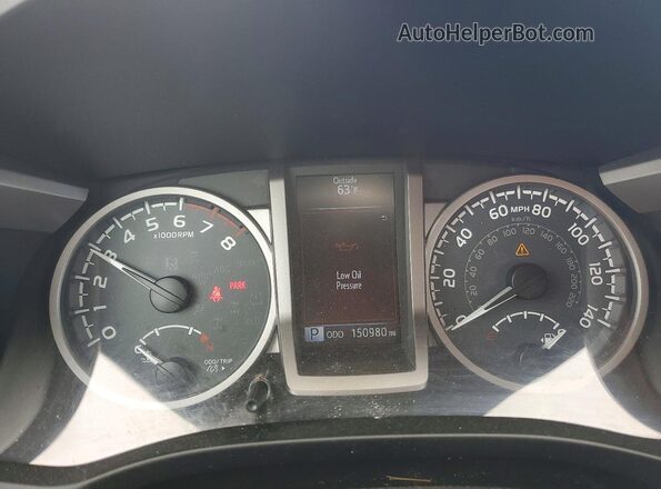 3TMGZ5AN4HM071609 2017 TOYOTA LIMITED Silver Vista del cuadro de instrumentos